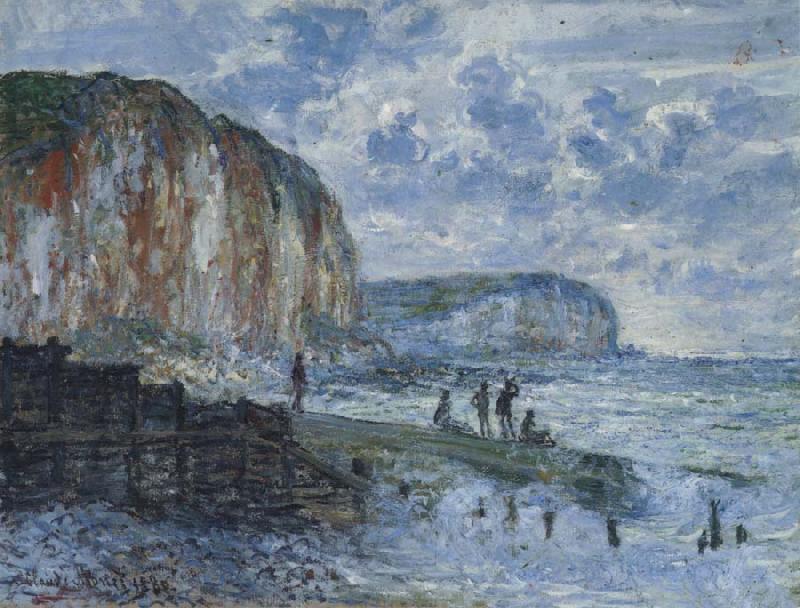 Claude Monet The Cliffs of Les Petites-Dalles China oil painting art